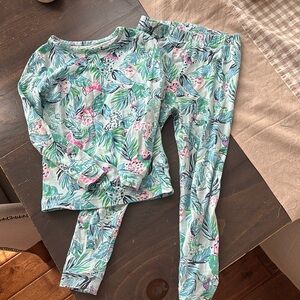 Lilly Pulitzer Toddler Snug Fit Size 4 Pajamas